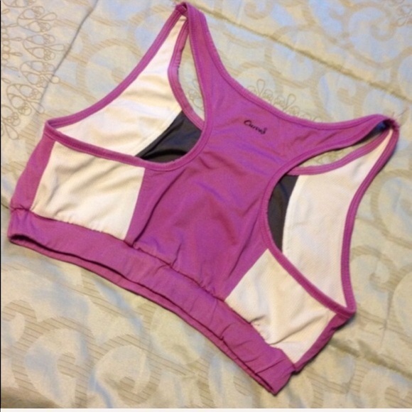 AVON Curves reversible racer back sport bra size large - Picture 4 of 4